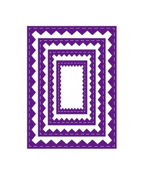 Gemini Inverted Stitched ZigZag Rectangle Elements Dies (GEM-MD-ELE-ISZR) Gemini Inverted Stitched ZigZag Rectangle Elements Dies (GEM-MD-ELE-ISZR)
