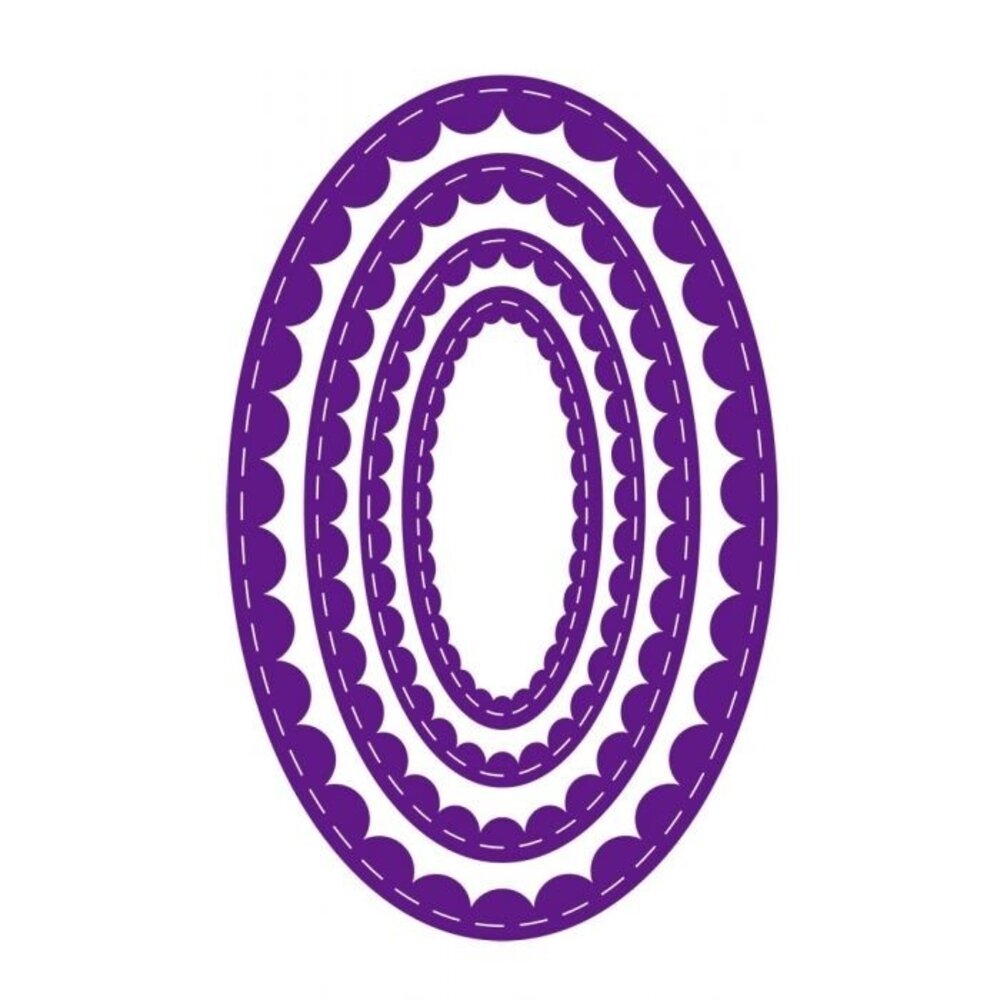 Gemini Inverted Stitched Scallop Oval Elements Dies (GEM-MD-ELE-ISSO) Gemini Inverted Stitched Scallop Oval Elements Dies (GEM-MD-ELE-ISSO)