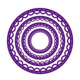 Gemini Inverted Stitched Lace Circle Elements Dies (GEM-MD-ELE-ISLC)