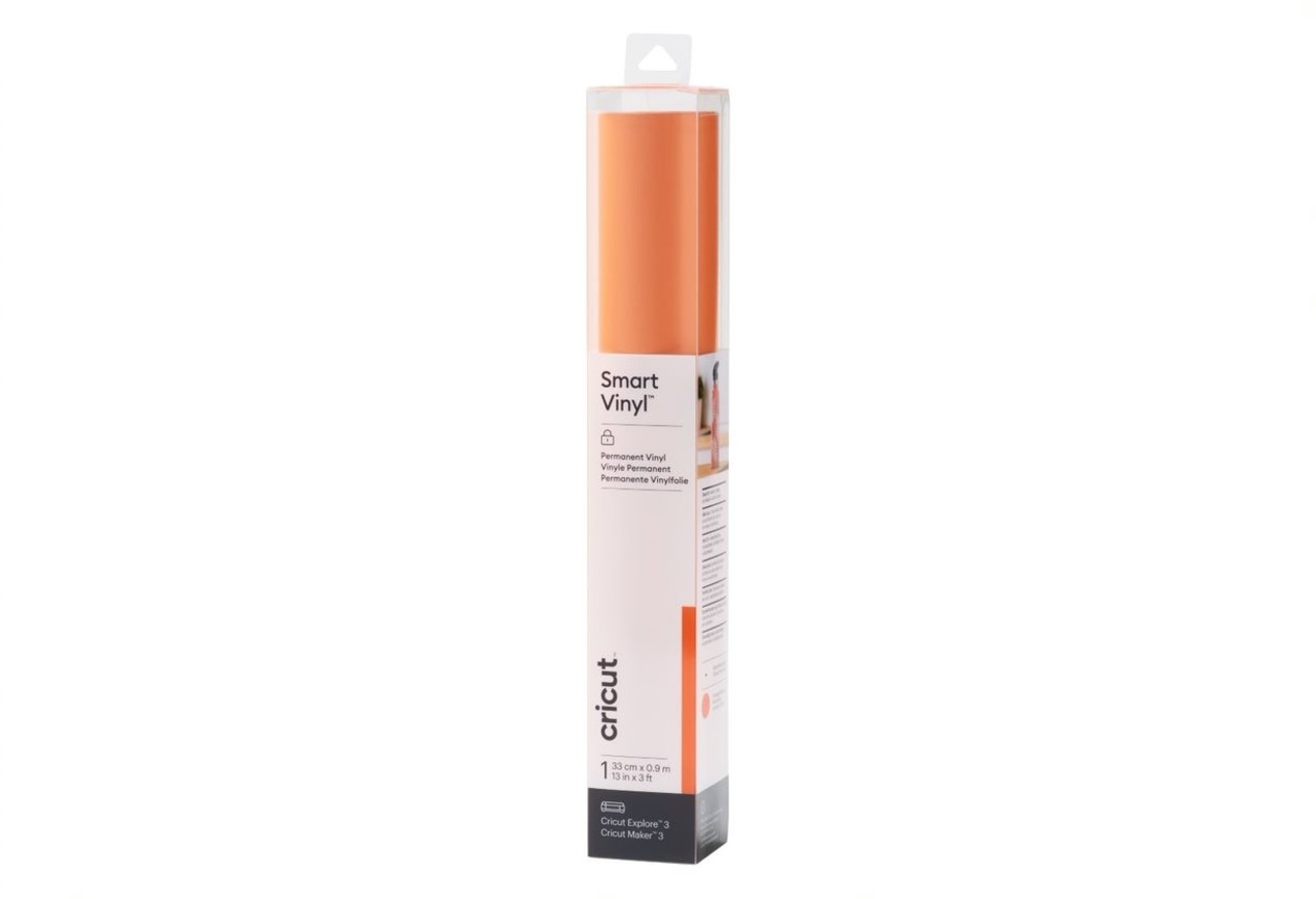 Cricut Smart Vinyl Permanent Orange 3 ft (2008630)