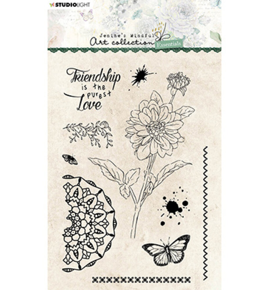 Studio Light Essentials Clear Stamp Dahlia nr.65 (JMA-ES-STAMP65) Studio Light Essentials Clear Stamp Dahlia nr.65 (JMA-ES-STAMP65)