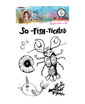 Studio Light Life's a Beach So-Fish-Ticated Clear Stamps (ABM-SFT-STAMP11)* Studio Light Life's a Beach So-Fish-Ticated Clear Stamps (ABM-SFT-STAMP11)*