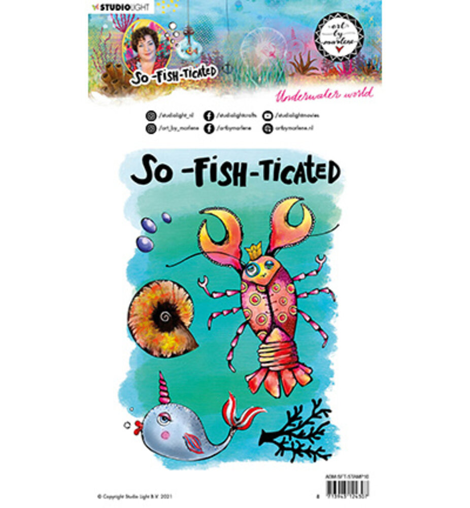 Studio Light Underwater world So-Fish-Ticated Clear Stamps (ABM-SFT-STAMP10) Studio Light Underwater world So-Fish-Ticated Clear Stamps (ABM-SFT-STAMP10)