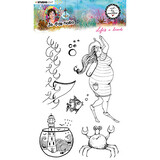 Studio Light Life's a Beach So-Fish-Ticated Clear Stamps (ABM-SFT-STAMP11)