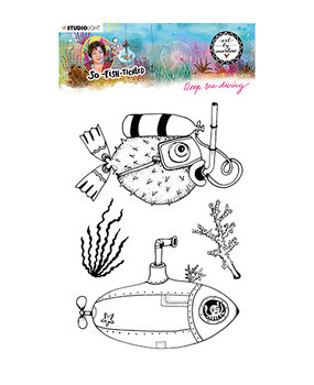 Studio Light Deep Sea Diving So-Fish-Ticated Clear Stamps (ABM-SFT-STAMP12) Studio Light Deep Sea Diving So-Fish-Ticated Clear Stamps (ABM-SFT-STAMP12)
