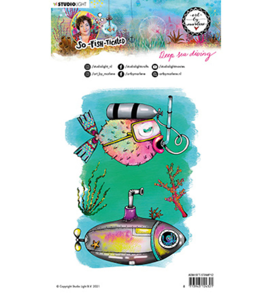 Studio Light Deep Sea Diving So-Fish-Ticated Clear Stamps (ABM-SFT-STAMP12) Studio Light Deep Sea Diving So-Fish-Ticated Clear Stamps (ABM-SFT-STAMP12)