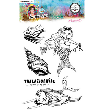 Studio Light Mermaids So-Fish-Ticated Clear Stamps (ABM-SFT-STAMP14)