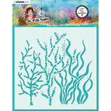 Studio Light Seaweed So-Fish-Ticated Masking Stencil (ABM-SFT-MASK09)