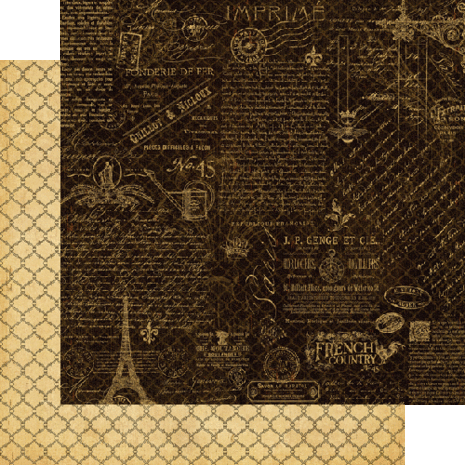 Graphic 45 French Country 12x12 Inch Deluxe Collector's Edition (4501579)