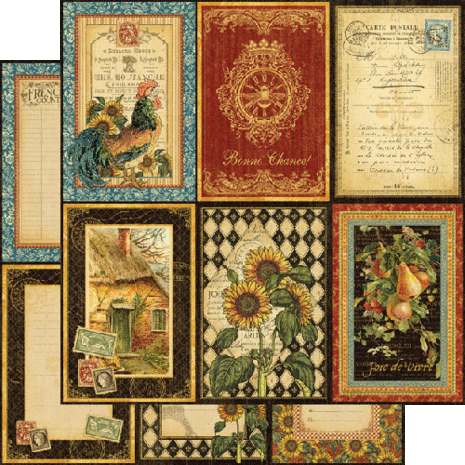 Graphic 45 French Country 12x12 Inch Deluxe Collector's Edition (4501579)