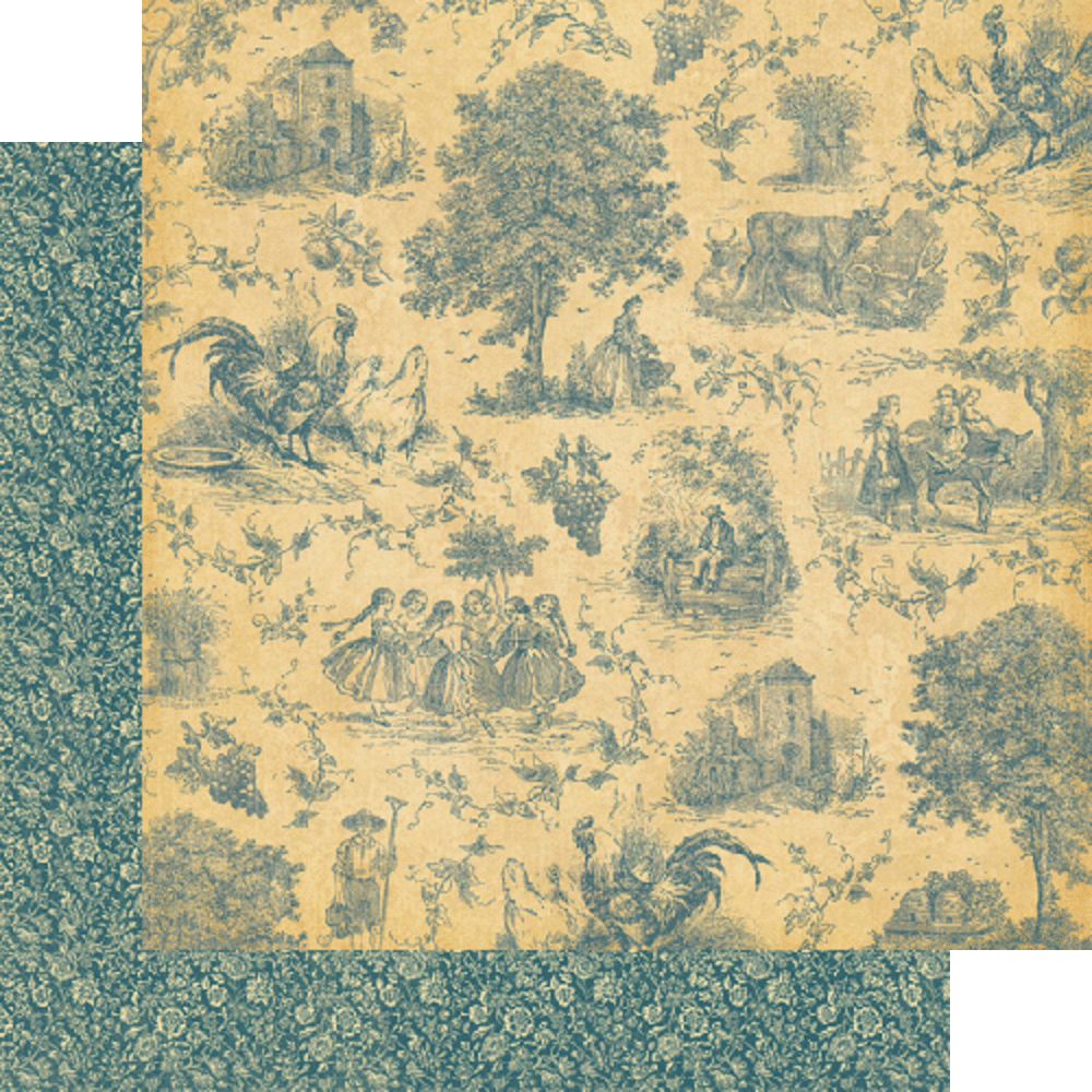 Graphic 45 French Country 12x12 Inch Deluxe Collector's Edition (4501579)