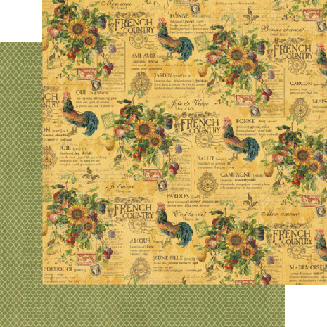 Graphic 45 French Country 12x12 Inch Deluxe Collector's Edition (4501579)