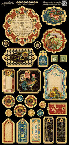 Graphic 45 French Country 12x12 Inch Deluxe Collector's Edition (4501579)