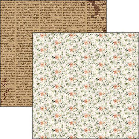 Ciao Bella Papercrafting The Muse 12x12 Inch Patterns Pad (CBT028) Ciao Bella Papercrafting The Muse 12x12 Inch Patterns Pad (CBT028)
