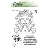 Picket Fence Studios Virgo Girl Clear Stamps (HG-100)