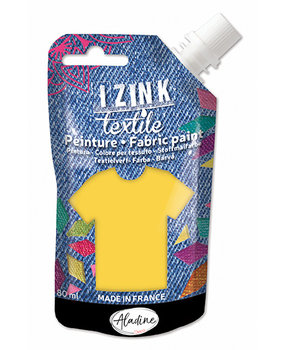 Aladine Izink Textile Fabric Paint Jaune Organza (80720) Aladine Izink Textile Fabric Paint Jaune Organza (80720)
