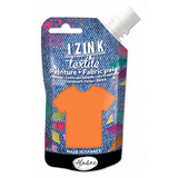 Aladine Izink Textile Fabric Paint Orange Nylon (80721)