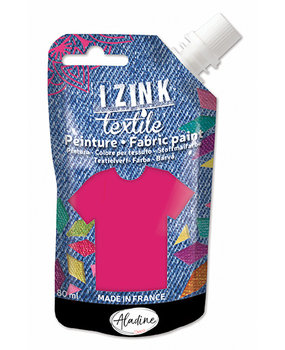 Aladine Izink Textile Fabric Paint Fuchsia Madras (80723) Aladine Izink Textile Fabric Paint Fuchsia Madras (80723)