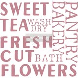 Re-Design Sweet Tea 12x12 Inch Decor Stamps (652616)