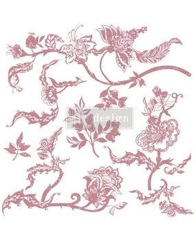 Re-Design Distressed Floral Prints 12x12 Inch Decor Stamps (652661) Re-Design Distressed Floral Prints 12x12 Inch Decor Stamps (652661)