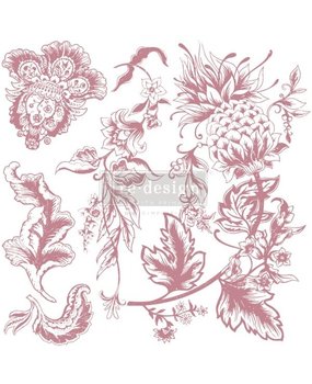 Re-Design Rustic Floral Elements 12x12 Inch Decor Stamps (652678) Re-Design Rustic Floral Elements 12x12 Inch Decor Stamps (652678)