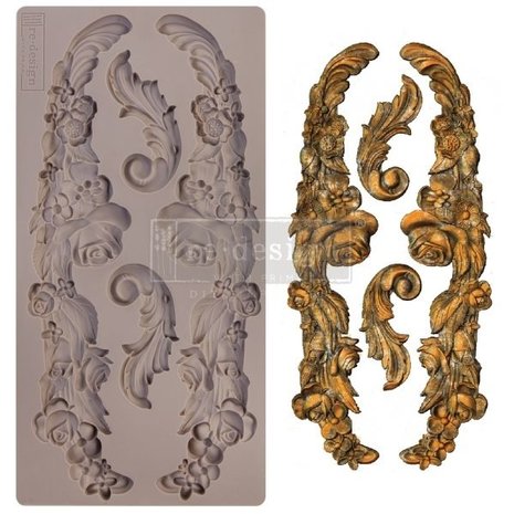Re-Design Delicate Floral Strands 5x10 Inch Decor Mould (654610) Re-Design Delicate Floral Strands 5x10 Inch Decor Mould (654610)