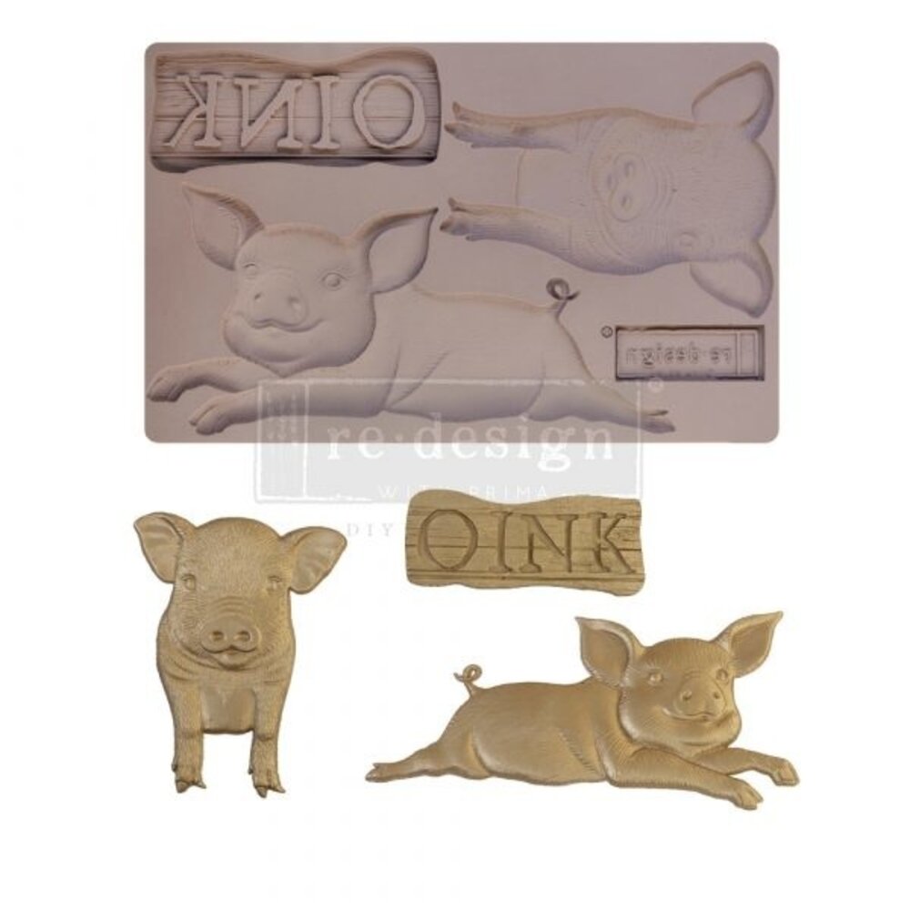 Re-Design Farm Friends 5x8 Inch Decor Mould (652241) Re-Design Farm Friends 5x8 Inch Decor Mould (652241)