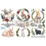 Re-Design Cottontail 6x12 Inch Decor Transfers (653453)
