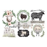 Re-Design Sweet Lamb 6x12 Inch Decor Transfers (653460)