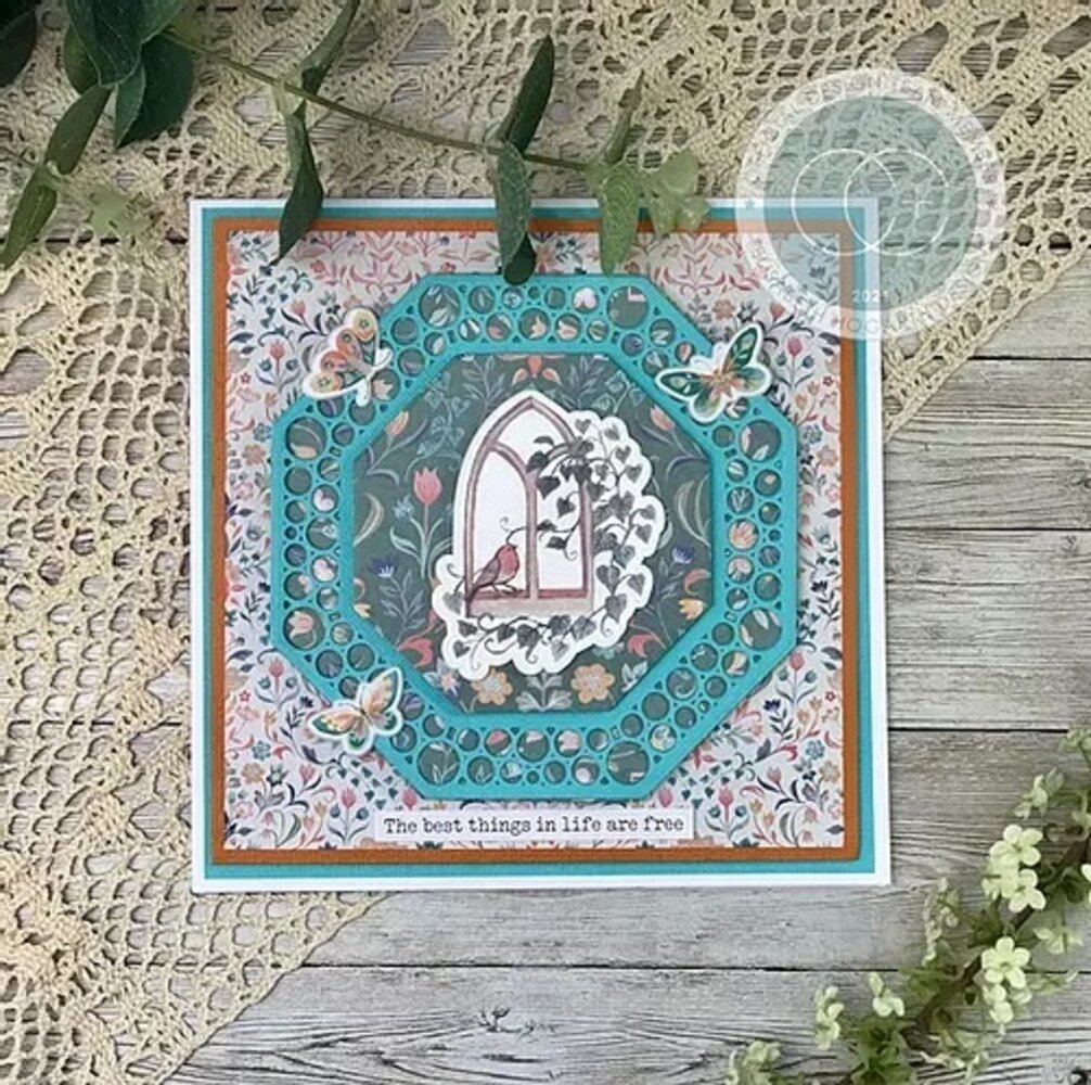 Craft Consortium Secret Garden Wood Shapes (CCWDNS014) Craft Consortium Secret Garden Wood Shapes (CCWDNS014)