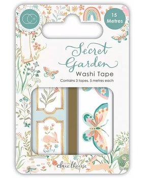 Craft Consortium Secret Garden Washi Tape (CCWTPE010) Craft Consortium Secret Garden Washi Tape (CCWTPE010)