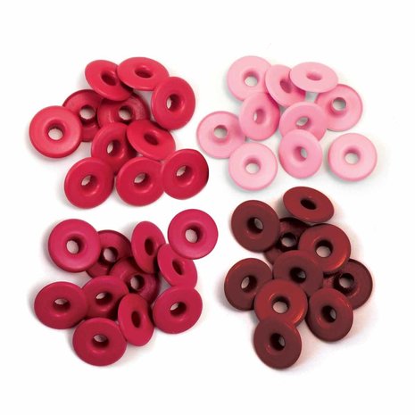 We R Memory Keepers Wide Eyelets Red (41585-5) We R Memory Keepers Wide Eyelets Red (41585-5)