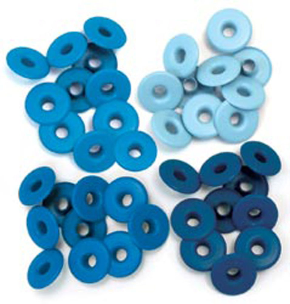 We R Memory Keepers Wide Eyelets Blue (41590-9) We R Memory Keepers Wide Eyelets Blue (41590-9)