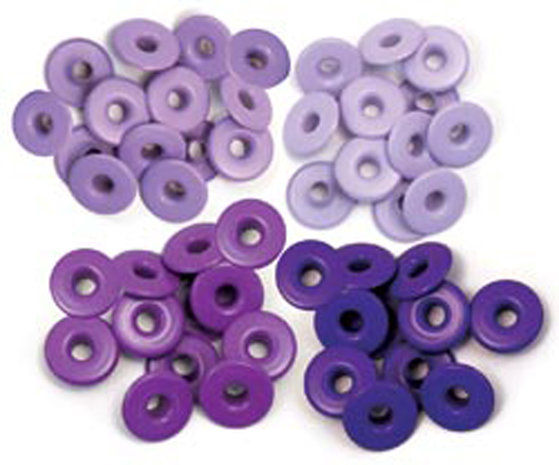 We R Memory Keepers Wide Eyelets Purple (41591-6) We R Memory Keepers Wide Eyelets Purple (41591-6)