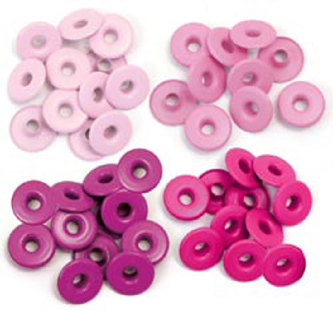 We R Memory Keepers Wide Eyelets Pink (41592-3) We R Memory Keepers Wide Eyelets Pink (41592-3)