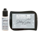 Couture Creations Stayz in Place Alcohol Ink Pearlescent Sterling Silver Pad+Reinker (CO728164)