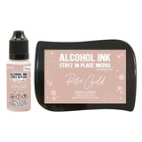 Couture Creations Stayz in Place Alcohol Ink Pearlescent Rose Gold Pad+Reinker (CO728168)