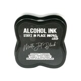 Couture Creations Stayz in Place Alcohol Ink Matte Jet Black Midi Pad (CO728095)