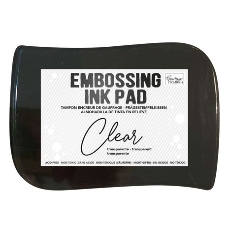 Couture Creations Embossing Ink Pad Clear (CO728278)