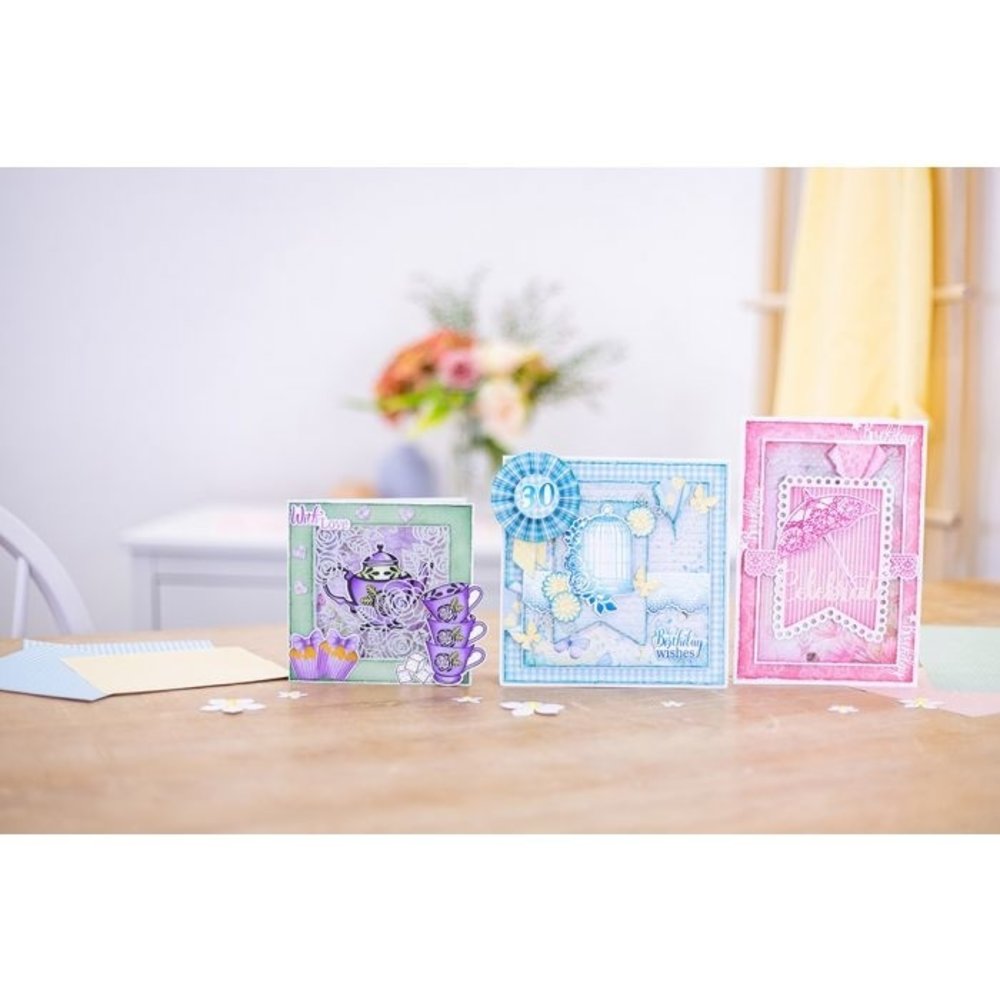 Crafter's Companion Garden Party 6x6 Inch Paper Pad (S-GP-PAD6) Crafter's Companion Garden Party 6x6 Inch Paper Pad (S-GP-PAD6)