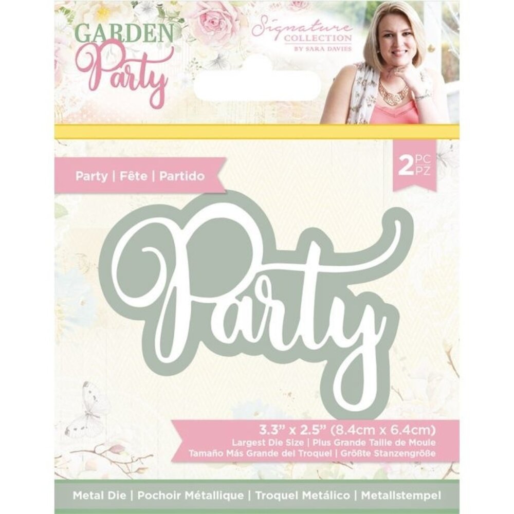 Crafter's Companion Garden Party Party Die (S-GP-MD-PART)