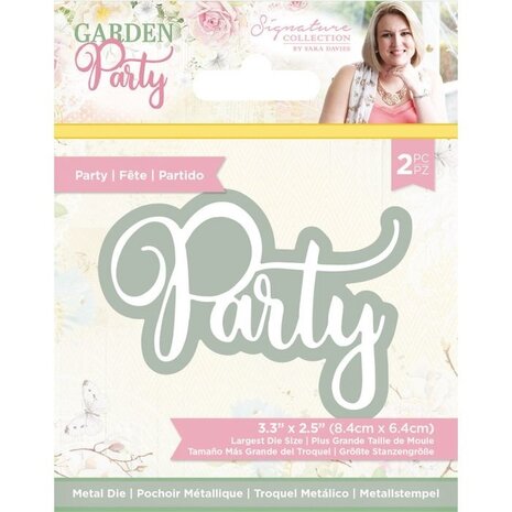 Crafter's Companion Garden Party Party Die (S-GP-MD-PART)