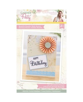 Crafter's Companion Garden Party Beautiful Rosette Die (S-GP-MD-BEAR) Crafter's Companion Garden Party Beautiful Rosette Die (S-GP-MD-BEAR)
