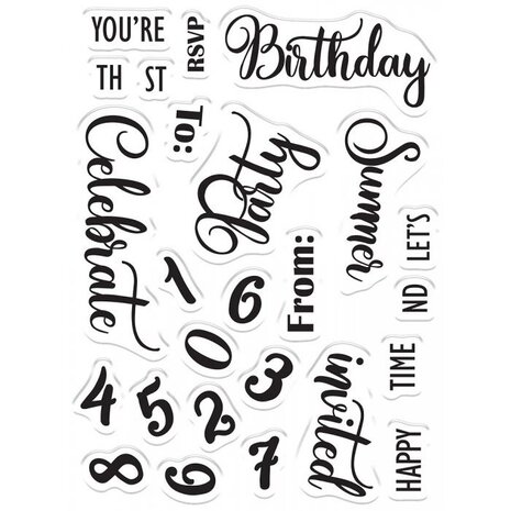 Crafter's Companion Garden Party Happy Summertime A6 Clear Stamp (S-GP-ST-HAPS) Crafter's Companion Garden Party Happy Summertime A6 Clear Stamp (S-GP-ST-HAPS)