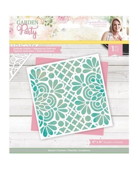 Crafter's Companion Garden Party Delicate Doilies 6x6 Inch Stencil (S-GP-STEN-DELD) Crafter's Companion Garden Party Delicate Doilies 6x6 Inch Stencil (S-GP-STEN-DELD)