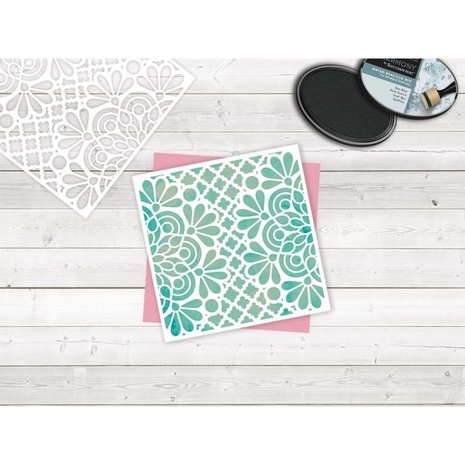 Crafter's Companion Garden Party Delicate Doilies 6x6 Inch Stencil (S-GP-STEN-DELD) Crafter's Companion Garden Party Delicate Doilies 6x6 Inch Stencil (S-GP-STEN-DELD)