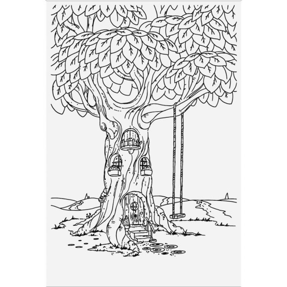 Crafter's Companion Lee Holland Treehouse Clear Stamps (LH-STP-TREEH)