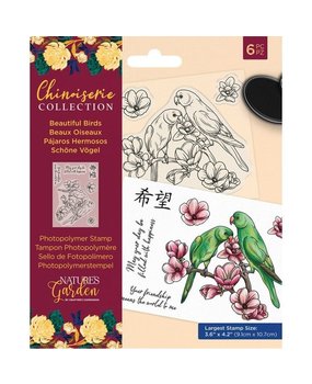 Crafter's Companion Chinoiserie Collection Beautiful Birds Clear Stamp (NG-CHI-STP-BBIR) Crafter's Companion Chinoiserie Collection Beautiful Birds Clear Stamp (NG-CHI-STP-BBIR)