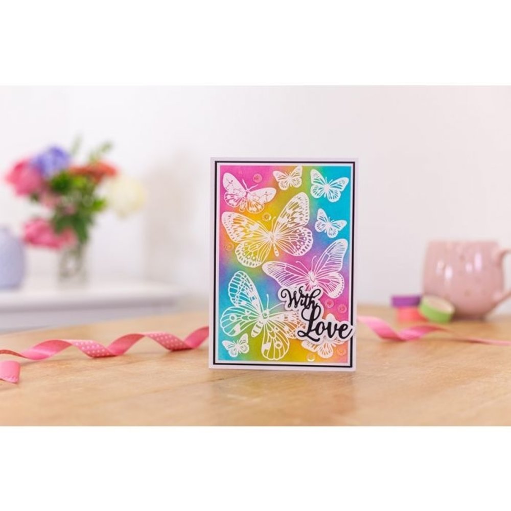 Crafter's Companion Delightful Butterflies Clear Stamps (CC-STP-DEBU)