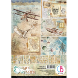Ciao Bella Papercrafting Sign Of The Times A4 Creative Pad (CBCL044)